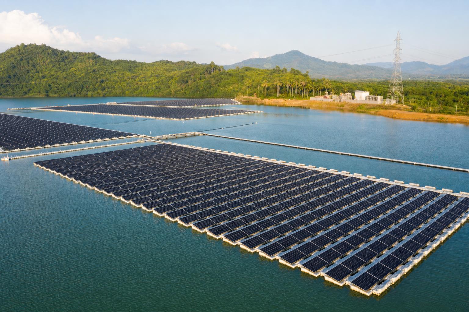 Tư vấn thiết kế & EPC điện mặt trời nổi (Floating PV)
